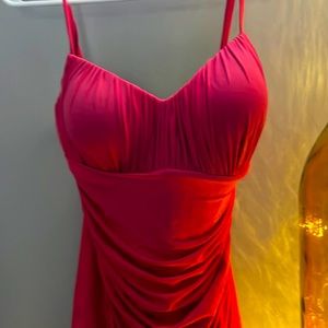 One piece bathing suit with built in underwire